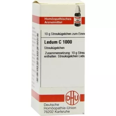 LEDUM C 1000 graanulid, 10 g