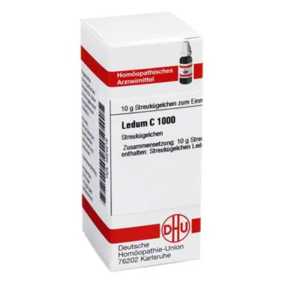 DHU Ledum C 1000 gloobulid, 10 g