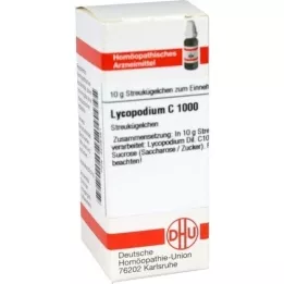 LYCOPODIUM C 1000 graanulid, 10 g