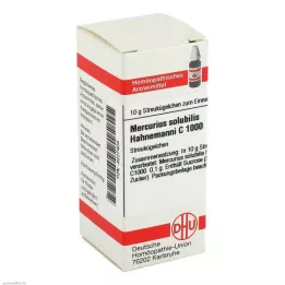 MERCURIUS SOLUBILIS Hahnemanni C 1000 kapslit, 10 g