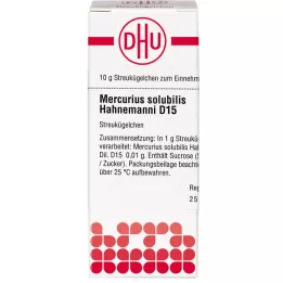 MERCURIUS SOLUBILIS Hahnemanni D 15 kapslit, 10 g
