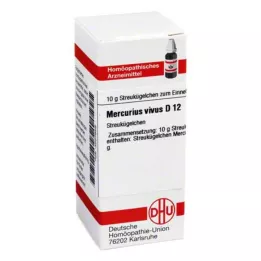 MERCURIUS VIVUS D 12 kapslit, 10 g