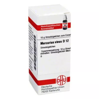 MERCURIUS VIVUS D 12 kapslit, 10 g
