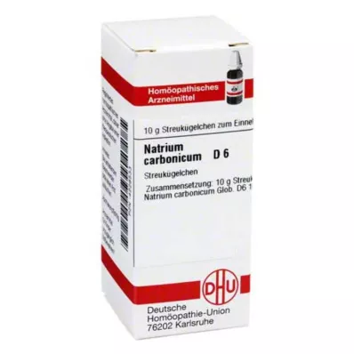 DHU Natrum carbonicum D 6 gloobulid, 10 g