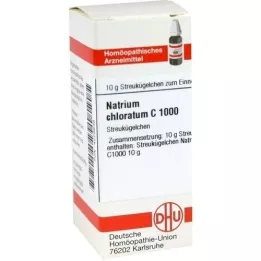 NATRIUM CHLORATUM C 1000 graanulid, 10 g