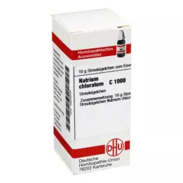 NATRIUM CHLORATUM C 1000 graanulid, 10 g