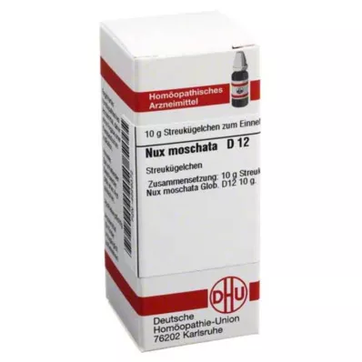 DHU Nux moschata D 12 kerakest, 10 g DHU Nux moschata D 12 kerakest, 10 g