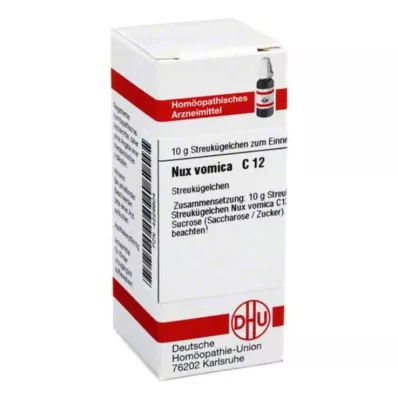NUX VOMICA C 12 graanulid, 10 g NUX VOMICA C 12 graanulid, 10 g