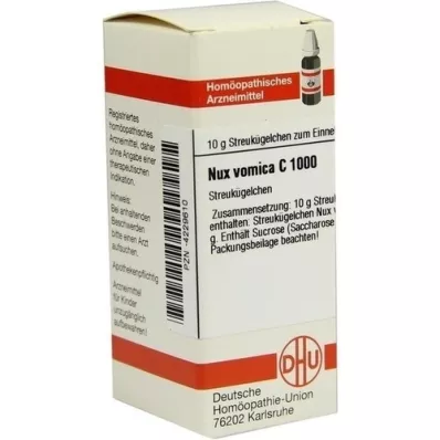 NUX VOMICA C 1000 graanulid, 10 g
