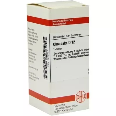 OKOUBAKA D 12 tabletti, 80 tk