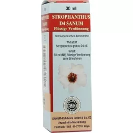 STROPHANTHUS D 4 Sanumi tilka, 30 ml