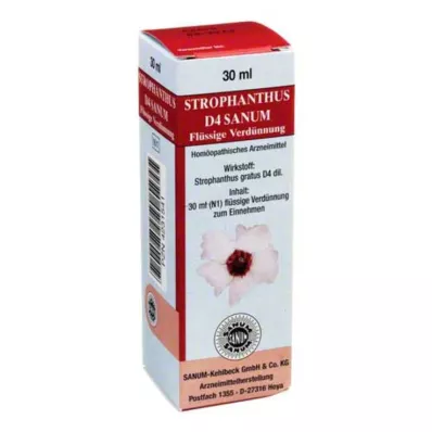 Strophanthus D 4 Sanum tilguti, 30 ml