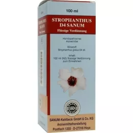 STROPHANTHUS D 4 Sanumi tilka, 100 ml