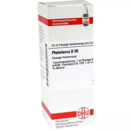 PHYTOLACCA D 30 lahjendus, 20 ml