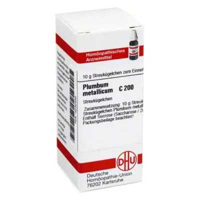 PLUMBUM METALLICUM C 200 graanulid, 10 g PLUMBUM METALLICUM C 200 graanulid, 10 g