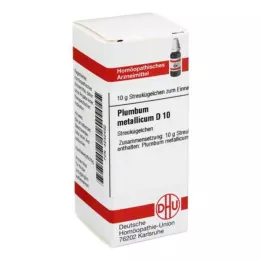 PLUMBUM METALLICUM D 10 kapslit, 10 g