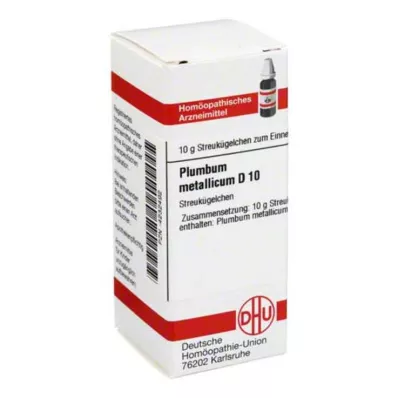 PLUMBUM METALLICUM D 10 kapslit, 10 g