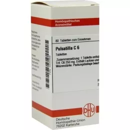 PULSATILLA C 6 tabletti, 80 tk