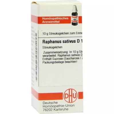RAPHANUS SATIVUS D 12 kapslit, 10 g