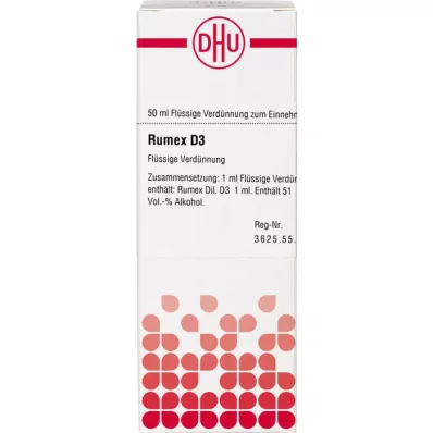 RUMEX D 3 Lahjendus, 50 ml