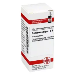 SAMBUCUS NIGRA C 6 graanulid, 10 g