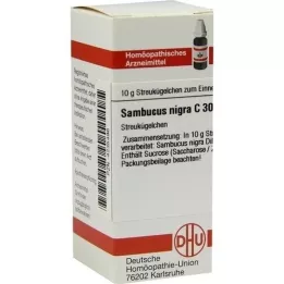 SAMBUCUS NIGRA C 30 graanulid, 10 g
