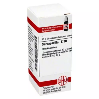 DHU Sarsaparilla C 30 gloobulid, 10 g