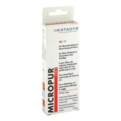 MICROPUR forte MF 1T tabletid, 100 tk