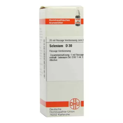 SELENIUM D 30 Lahjendus, 20 ml SELENIUM D 30 Lahjendus, 20 ml