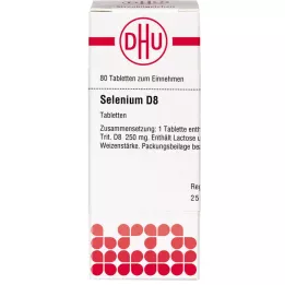 SELENIUM D 8 tabletti, 80 tk