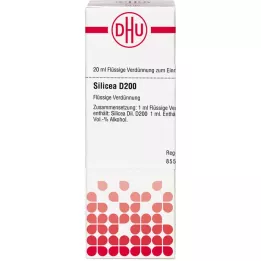 SILICEA D 200 lahjendus, 20 ml