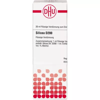 SILICEA D 200 lahjendus, 20 ml