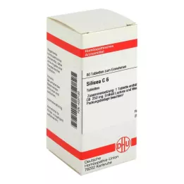 SILICEA C 6 tabletti, 80 tk