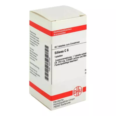 SILICEA C 6 tabletti, 80 tk