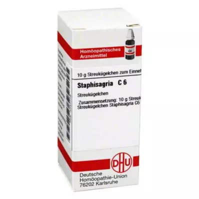 STAPHISAGRIA C 6 graanulid, 10 g