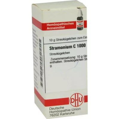 DHU Stramonium C 1000 gloobulid, 10 g DHU Stramonium C 1000 gloobulid, 10 g
