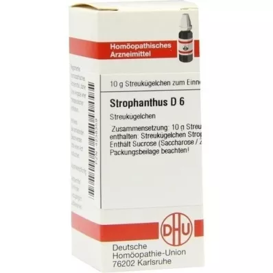 STROPHANTHUS D 6 kapslit, 10 g