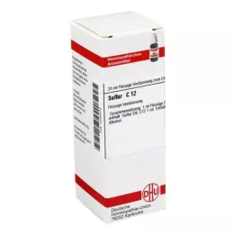 SULFUR C 12 Lahjendus, 20 ml