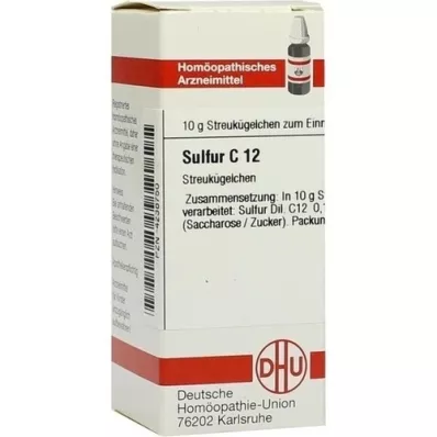 SULFUR C 12 graanulid, 10 g