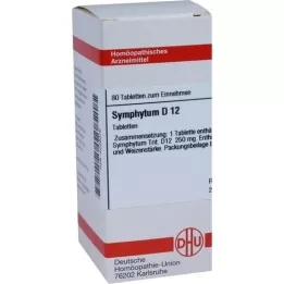 SYMPHYTUM D 12 tabletti, 80 tk