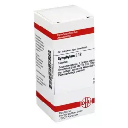 SYMPHYTUM D 12 tabletti, 80 tk