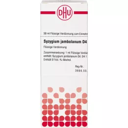 SYZYGIUM JAMBOLANUM D 4 lahjendus, 50 ml