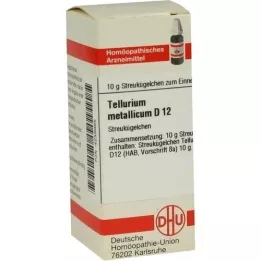 TELLURIUM metallicum D 12 graanulid, 10 g