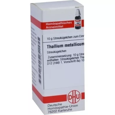 THALLIUM METALLICUM D 12 kapslit, 10 g