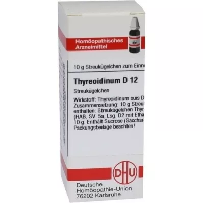 THYREOIDINUM D 12 kapslit, 10 g