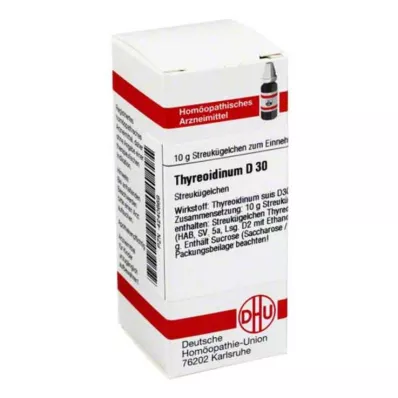 THYREOIDINUM D 30 kapslit, 10 g THYREOIDINUM D 30 kapslit, 10 g