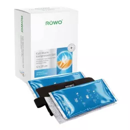 RÖWO Külmalt soe kompress Velcro sidemega 2 tk, 1 p