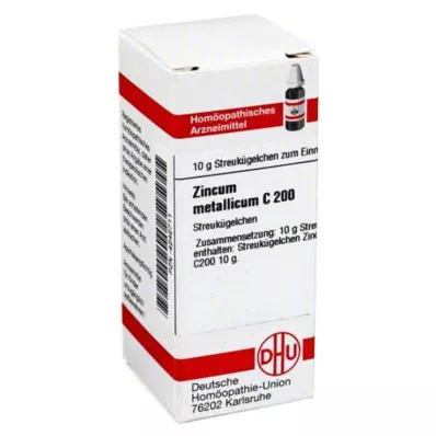 ZINCUM METALLICUM C 200 kapslit, 10 g