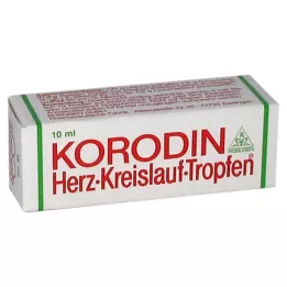 KORODIN Kardiovaskulaarsed suukaudsed tilgad, 10 ml