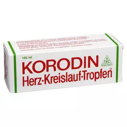 KORODIN Kardiovaskulaarsed suukaudsed tilgad, 100 ml